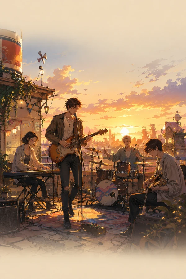 蓝庭轨迹海报